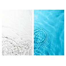 Documento del fondo della fotografia biadesca stereo 3d 2 PCS (ondulazione dell'acqua)