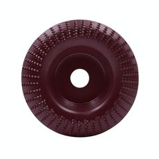 Woodworking Sanding Plastic Stab Discs Hard Round Grinding Wheels For Angle Grinders, Specification: 100mm Wine Red Curved