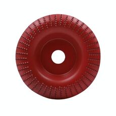 Woodworking Sanding Plastic Stab Discs Hard Round Grinding Wheels For Angle Grinders, Specification: 100mm Red Curved