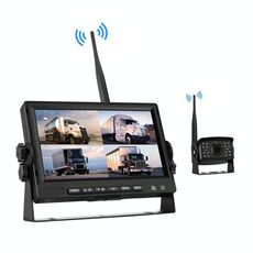 PZ710-W 7 pollici Digital Digital Rear-View-View Split-Screen Monitor Singolo record