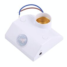 E27 Supporto per lampada a induzione del corpo umano, AC 110-240V