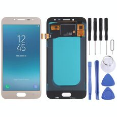 Schermo LCD OLED per Samsung Galaxy J2 Pro (2018) SM-J250 con digitalizzatore assemblaggio completo (oro)