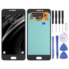Schermo LCD OLED per Samsung Galaxy C5 SM-C5000 con assemblaggio completo di digitalizzatore (nero)