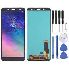 Schermo LCD OLED per Samsung Galaxy A6 (2018) SM-A600 con assemblaggio completo di digitalizzatore