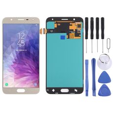 Schermo LCD OLED per Samsung Galaxy J4 2018 SM-J400 con assemblaggio completo di digitalizzatore (oro)