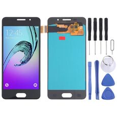 Schermo LCD OLED per Samsung Galaxy A3 (2016) SM-A310 con digitalizzatore assemblaggio completo (nero)