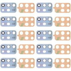 Lente per fotocamera posteriore da 10 pezzi per Motorola Moto G20 XT2128-1 XT2128-2