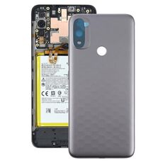 Copertura posteriore della batteria originale per Motorola Moto E20 XT2155 XT2155-1 (Grigio)