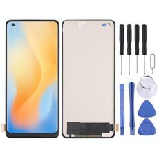 Schermo LCD in materiale TFT e assemblaggio completo del digitalizzatore (non supporta l'identificazione delle impronte digitali) per vivo X50 Pro V2005A