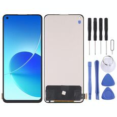 Schermo LCD in materiale TFT e digitalizzatore assemblaggio completo (non supporta l'identificazione delle impronte digitali) per OPPO Reno6 4G / Reno6 Z / Reno7 5G CPH2235 CPH2237