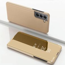 Per Samsung Galaxy S22 5G Custodia in pelle orizzontale orizzontale orizzontale con supporto (oro)