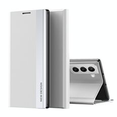 Per Samsung Galaxy S22 5G lateralmente lateralmente la custodia a flip orizzontale a flip uniforme ultra-sottile con supporto (argento)