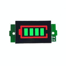 Modulo di visualizzazione del calibro carburante della batteria al litio (verde)