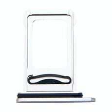 SIM + SIM Card TRAY per iPhone 13 Pro Max (Argento)