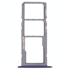 Vassoio della scheda SIM + vassoio della scheda SIM + vassoio della scheda micro SD per LG K42 / K52 (Brasile) LMK420 LMK420H LMK420e LMK420Y (Blu)