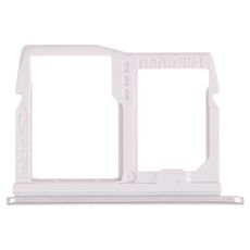 Vassoio della scheda SIM NANO + Vassoio per schede Micro SD per LG K31 LM-K300Q, LMK300, LGL355DL (argento)