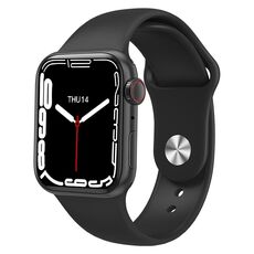 I7 mini 1.62 inch IP67 Waterproof Color Screen Smart Watch(Black)
