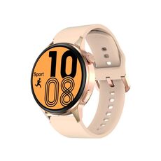 Orologio intelligente dello schermo del colore del cinturino del silicone da 1,36 pollici (rosa)