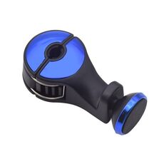 2 PCS Auto multifunzione Poggiatesta posteriore Porreva del telefono cellulare (Blu magnetico a tre generazioni)