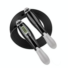 2 PCS Sport Sport Counting Wire Skipping Corda, Stile: corda filo cablato (grigio)