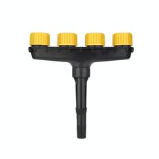 DKSSQ Giardinaggio annaffiatoio ugello spruzzatore, specifica: 4 testa con interfaccia da 1 pollice / 1,2 pollici