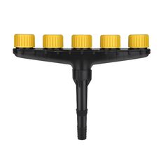 DKSSQ Giardinaggio Annaffiatoio Ugello spruzzatore, Specifiche: 5 Testa con interfaccia da 1 pollice / 1,2 pollici