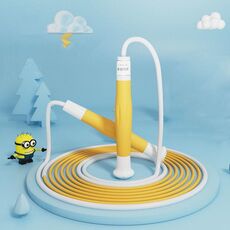 2 PZ BAMBINI DA SABBIA SAPPORTO SAPPORTO SKIPPING RACONE, LUNGHEZZA: 2.1M (GIALLO)