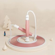 2 PCS Bambini in sezione Tipo di sabbia salto corda, lunghezza: 2,8 m (rosa)