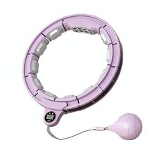 Anello per il fitness di massaggio magnetico del conteggio intelligente per la terapia magnetica + cintura di sudore, entro 230 Catties (Morandi Purple)