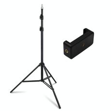 ZF0111 Titolare del telefono cellulare LIVE PIANO, STILE: 1.2m Stand + clip per telefono