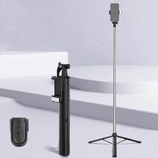Cyke Pieghevole Telescopico Telefono cellulare Broadcast Stand Treppiede, Specifica: A31E-1.6m (con luce)