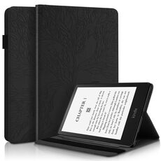 Per Amazon Kindle Paperwhite 5 2021 Life Tree Series Case in pelle in pelle (nero)