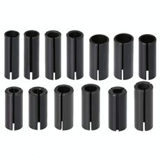 13 PCS / Set Fresatura Taglierina Conversione Chuck Incisione Macchina per incisione Trimmer Connettore di fresatura in legno elettrico