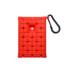 Custodia in silicone mobile a stato solido per Samsung T7 Touch (rosso)