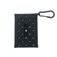 Custodia in silicone mobile a stato solido per Samsung T7 (nero)