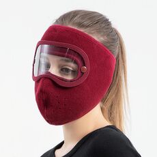 2 PCS XBG-9123 Pellet GUADAGGIO Antivento anti-fendinebbia HD Anti-fog (rosso vino)