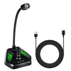 Desktop Desktop MI520 Desktop Guideck Condensatore Microfono USB versione con lampada respirante RGB