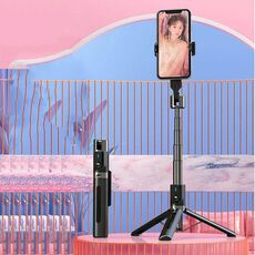 Treppiede del telefono cellulare Treppiede Bluetooth Telecomando Live Selfie Stick, Specifica: P96