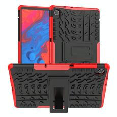 Per Lenovo M10 Plus / TAB K10 Pneumatico Texture TPU + PC Tablet Case (rosso)