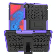 Per Lenovo M10 Plus / Tab TPU K10 Texture TPU + Custodia tablet PC (viola)