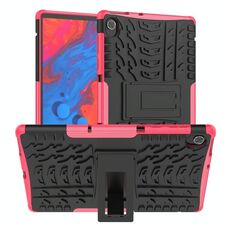 Per Lenovo M10 Plus / Tab TPU K10 Pneumatico TPU + PC Case Tablet (rosa)