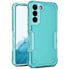 Per Samsung Galaxy S22 5G Cassa del telefono dell'armatura antiscivolo (verde della menta)