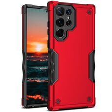 Per Samsung Galaxy S22 Ultra 5G custodia antiscivolo (rosso)