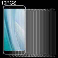 Pellicola in vetro temperato da 10 pezzi da 0,26 mm 9h 2.5D per Sharp Aquos Sense 3