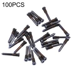 Viti da porta di ricarica 100 pezzi per iPhone 13 mini (blu)