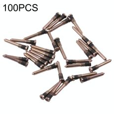 100 pezzi Viti da porta di ricarica per iPhone 13 (oro)