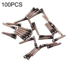 100 pezzi Viti da porta di ricarica per iPhone 13 Pro (oro)
