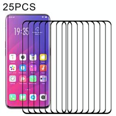 25 PCS Film in vetro temperato a schermo intero 3D 3D per OPPO Trova X (nero)