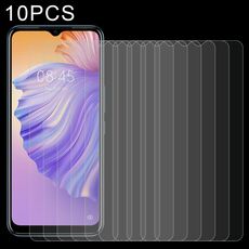 Pellicola in vetro temperato da 10 pezzi da 0,26 mm 9h 2.5D per Tecno Spark 8T