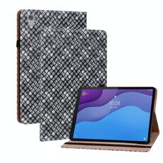 Per Lenovo Tab M10 HD Gen 2 TB-X306X Custodia per tablet in pelle con tessere con supporto (nero)